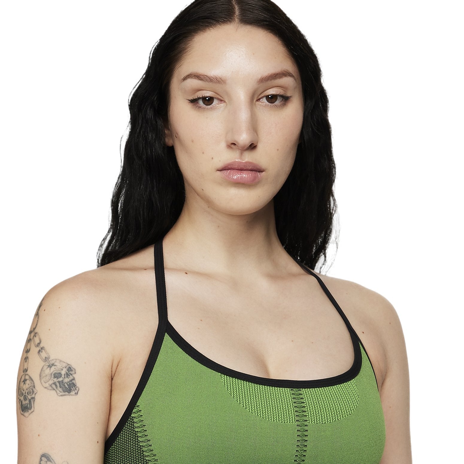 (WMNS) Nike x Feng Chen Wang Bra 'Action Green' DV4019-010