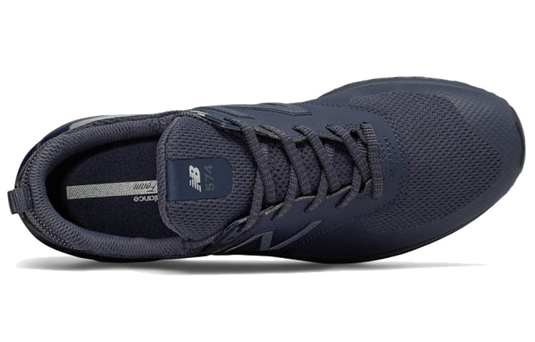 New Balance NB 574 Sport Sports Casual Shoes 'Triple Blue' MS574SCG
