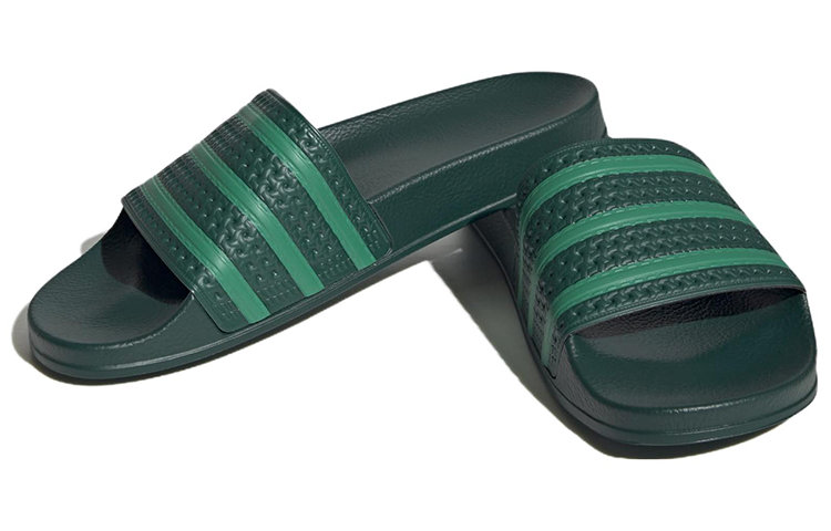 adidas Adilette Slides 'Dark Green' FZ6455