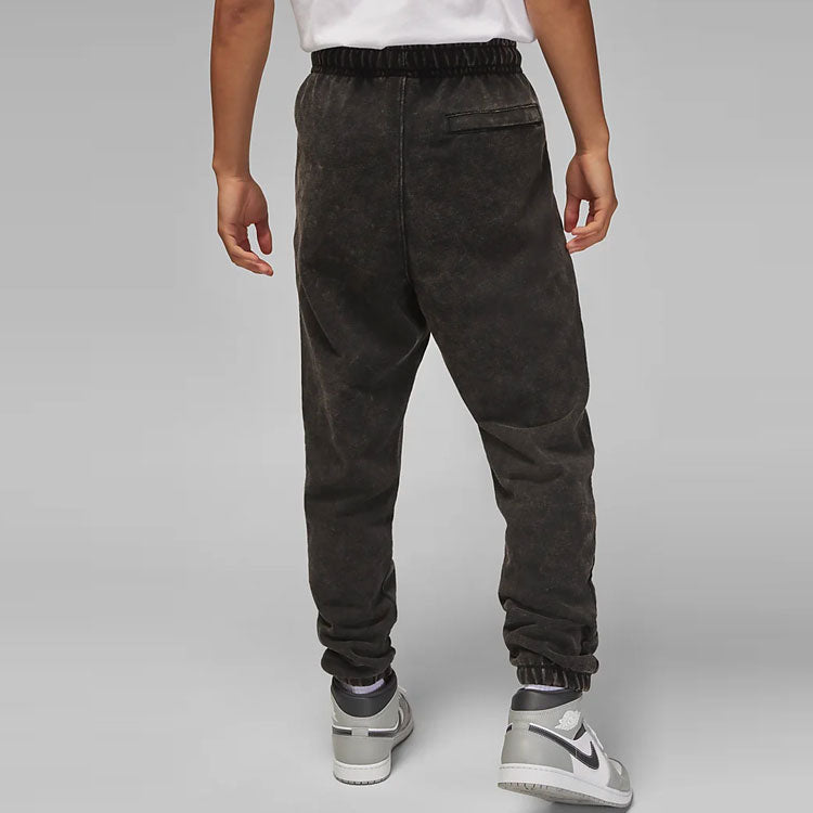 Air Jordan Rope Sweatpants Asia Sizing 'Black' DR3090-010