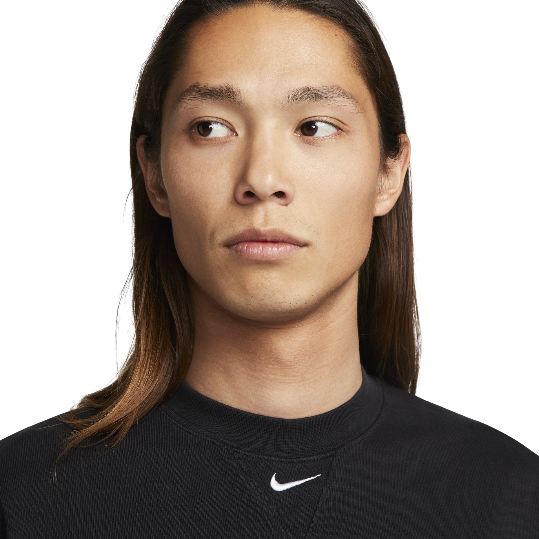 Nike Solo Swoosh Heavyweight Short Sleeve Tee 'Black' FB7866-010