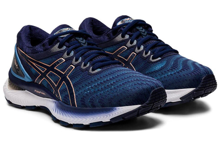 (WMNS) ASICS Gel-Nimbus 22 Wide 'Grey Floss' 1012A586-401