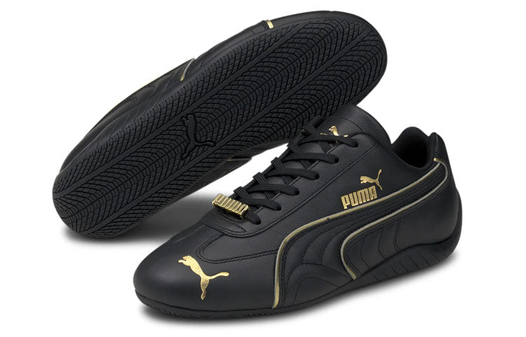 (WMNS) Puma Speedcat LS 'Black Team Gold' 380662-01