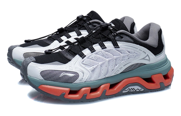 Li-Ning Scenery Low 'White Black Orange' AGLR079-3