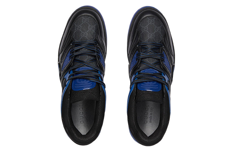 Gucci Basket Low 'Black Blue ' 724004-FAA1U-1160