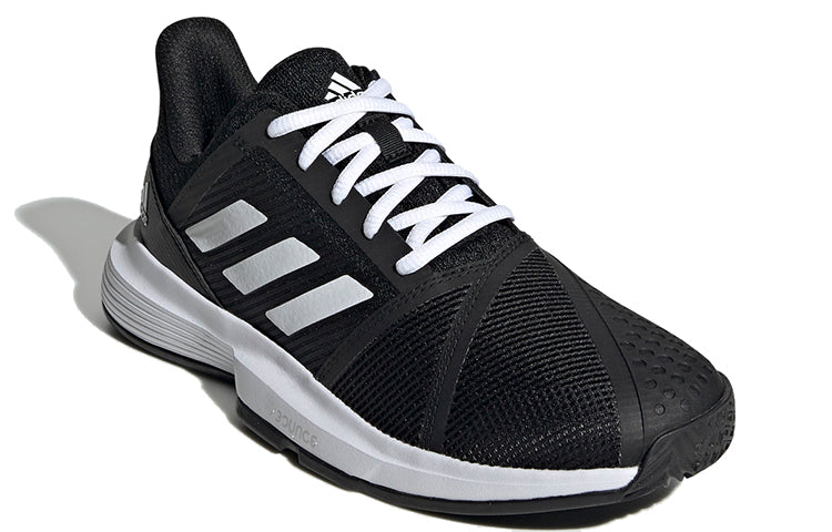 (WMNS) adidas Courtjam Bounce 'Black White' EG1139