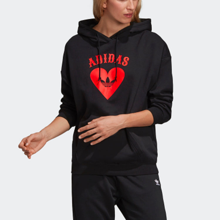 (WMNS) adidas originals Vday Pattern Printing Love Black FH8565