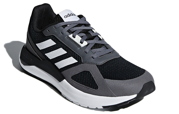 adidas neo Run80s 'Black Grey White' BB7435
