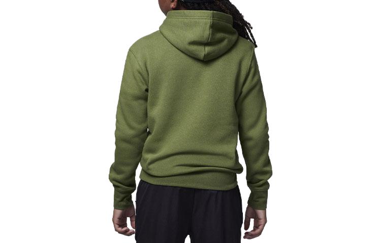 (GS) Air Jordan MJ Pullover Hoodie 'Sky J Light Olive' 95C551-EF9