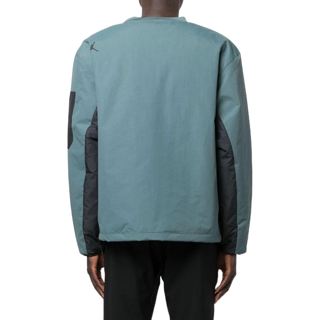 Nike Splicing Design Sleeve Pocket Detail Pullover Round Neck Pullover Long Sleeves Hoodie Men's Navy Blue DC9656-387