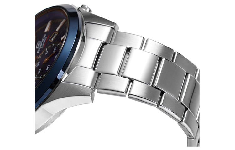 CASIO EDIFICE Series Leisure Fashion Men's Mens Blue Analog EFV-530DB-2AV