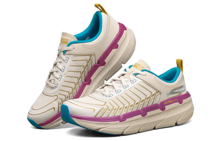 (WMNS) Skechers Max Cushioning Premier 'Grey Brown Purple' 128133-TPMT