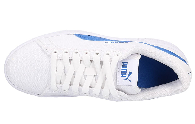 PUMA Smash V2 Shoes White/Blue 366420-02