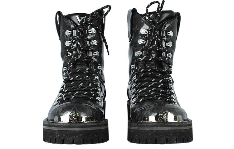 LOUIS VUITTON Outland Boots 'Black with Monogram' 1A4K2J