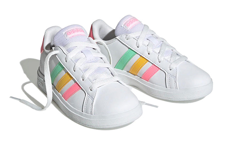 (GS) adidas Grand Court 2.0 'White Multi-Color' HP8910