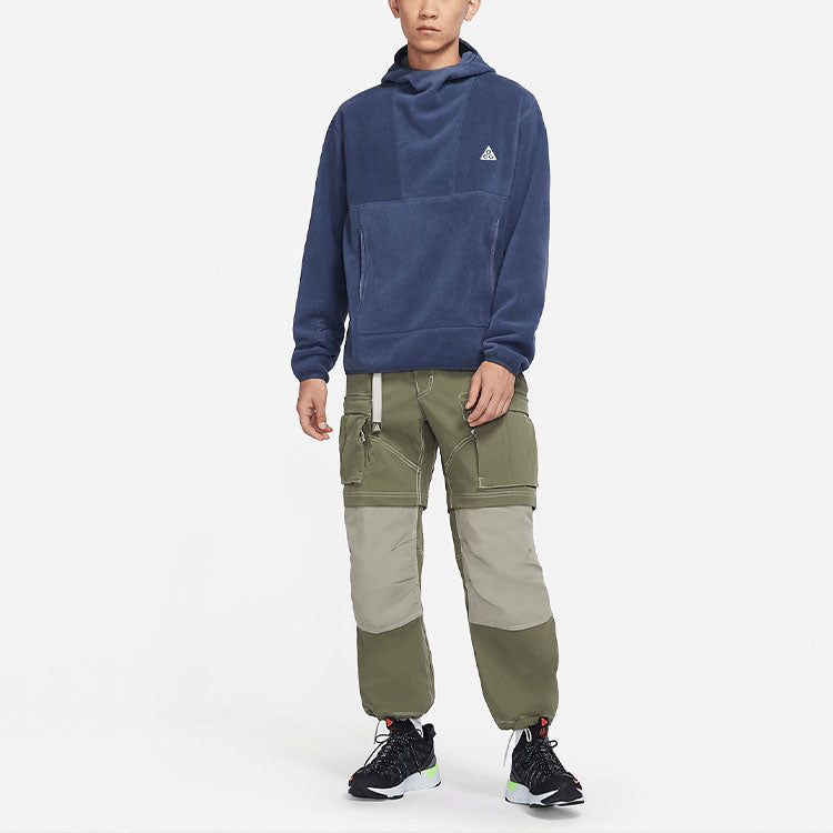 Men's Nike ACG PolartecWolf Tree Casual Sports Fleece Pullover Blue CV0643-437