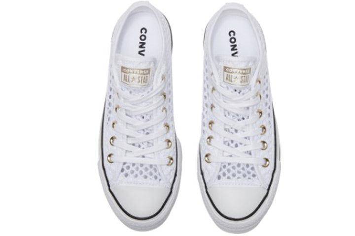 (WMNS) Converse Chuck Taylor All Star White Weave Low Top 564873C