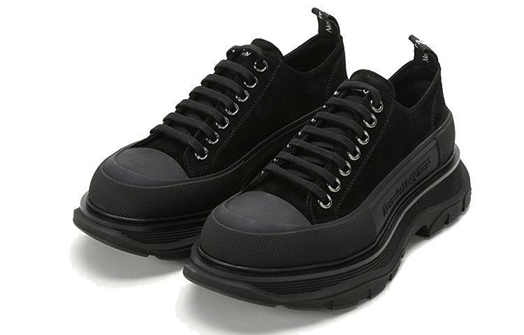 Alexander McQueen Tread Slick Sneakers 'Core Black' 627225WHBGU1081