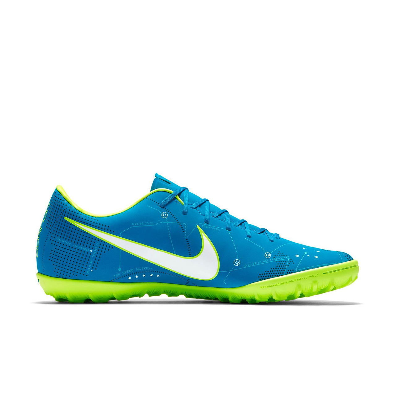 Nike x Neymar Jr. MercurialX Victory 6 Neymar TF 'Blue Green' 921517-400