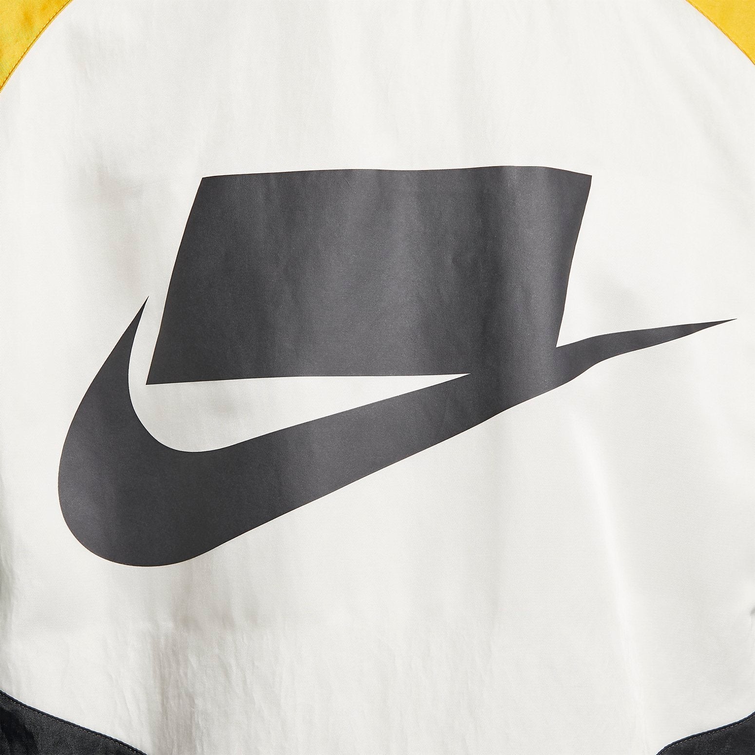 Nike NSW Crew Woven Sweater 'Yellow Black' AR1642-010
