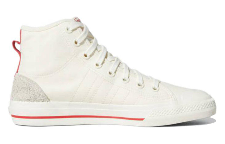 adidas Nizza Hi RF 'Off White Glory Red' EF5757