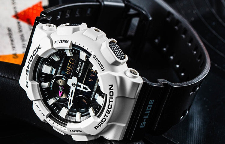 CASIO G-Shock Analog-Digital 'White' GAX-100B-7ADR