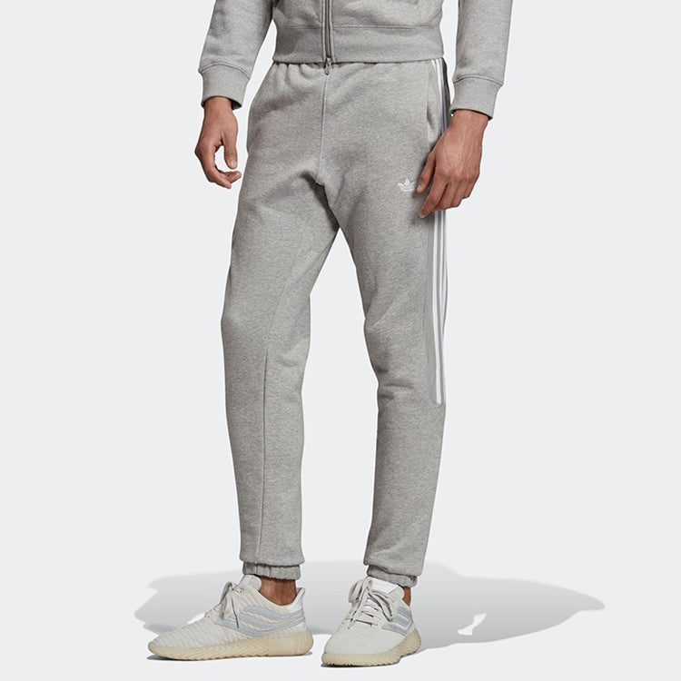 adidas originals Radkin Sweat Pants Cozy Bundle Feet Sports Long Pants Gray DU8138