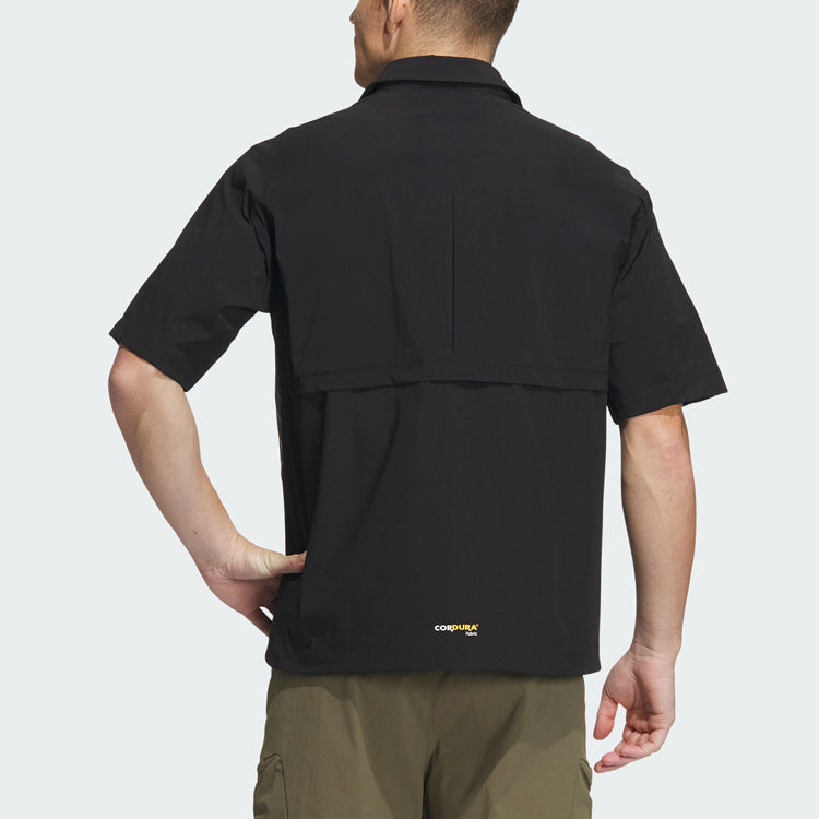 adidas Terrex Short Sleeve Shirt 'Black' IC1963