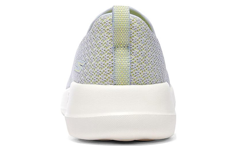 (WMNS) Skechers Go Walk Joy 'Sensational Day - Light Grey Yellow' 124199-LGYL