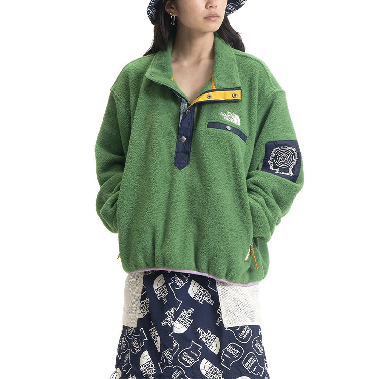 Men's THE NORTH FACE x Brain Dead Crossover polar fleece Jacket Green NF0A529W-EU2