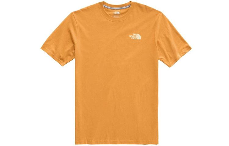 THE NORTH FACE Box Logo Short Sleeve Unisex Yellow NF00CA0F9LG