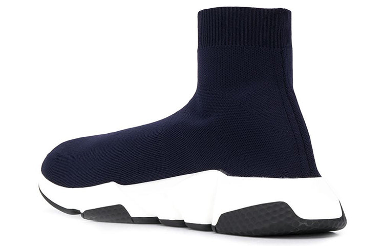 Balenciaga Speed 1.0 Sneakers 'Navy White' 587286W17024005