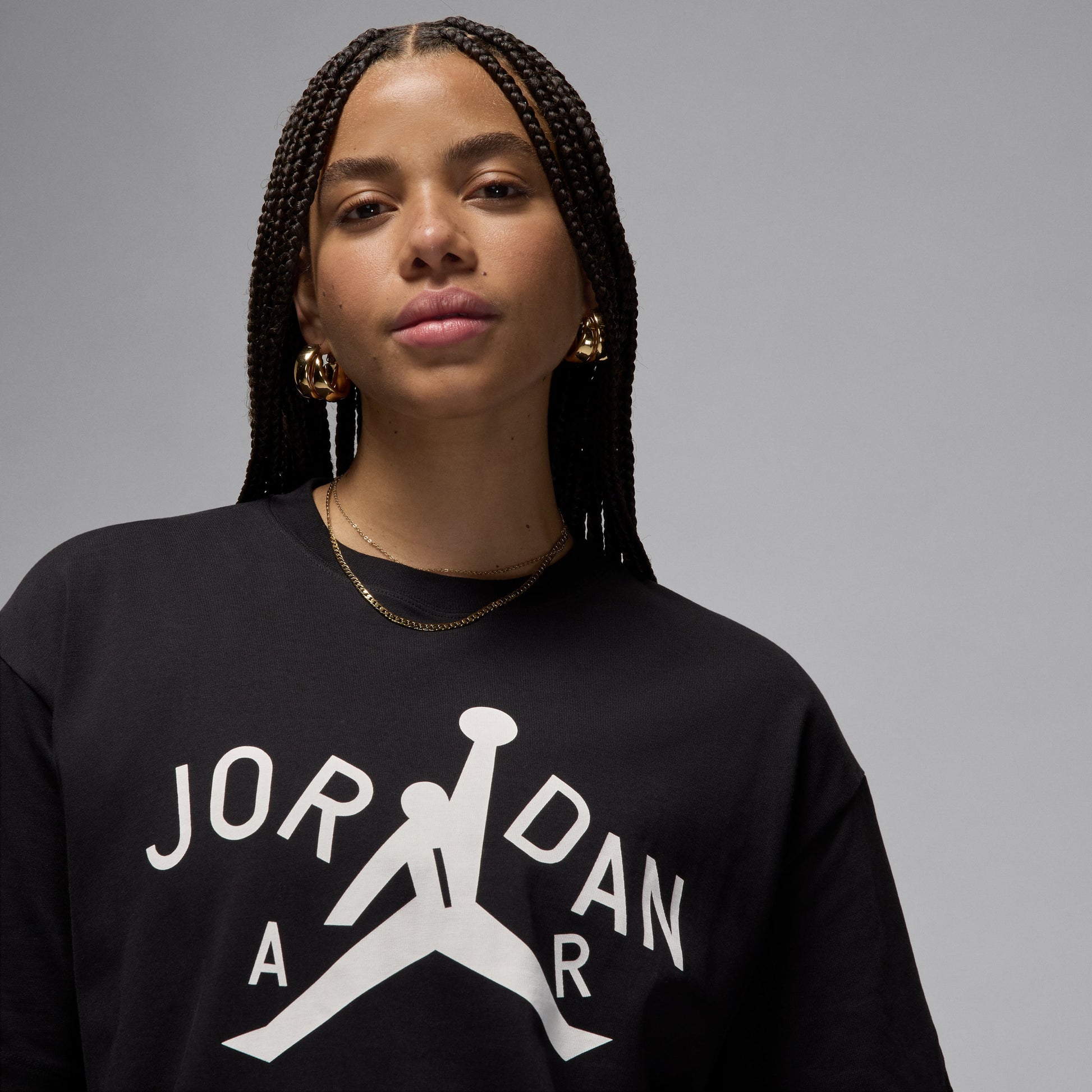 Air Jordan x Nina Chanel Abney Tee 'Black White' FZ7524-010