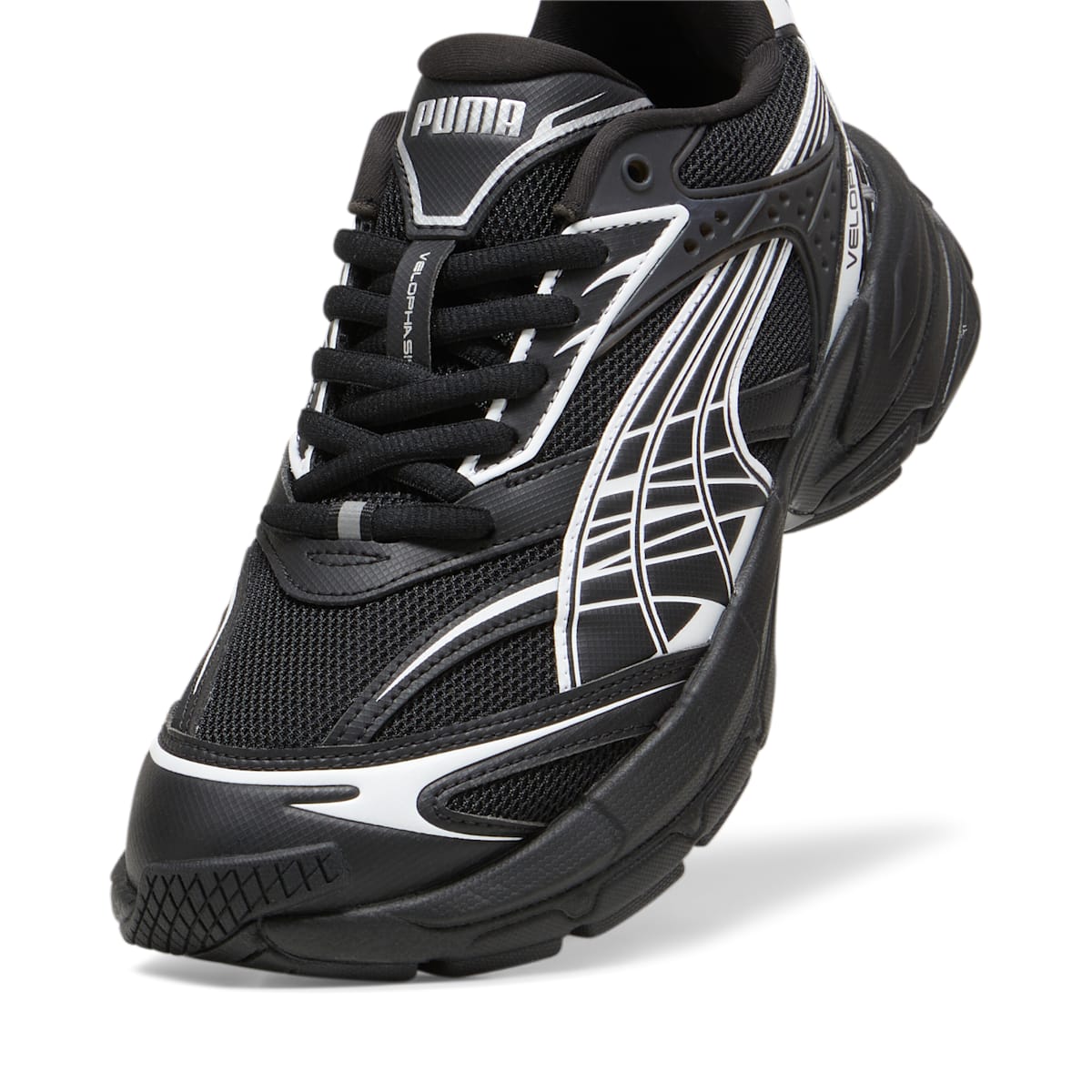 PUMA Velophasis Always On 'Black Silver' 395908-02