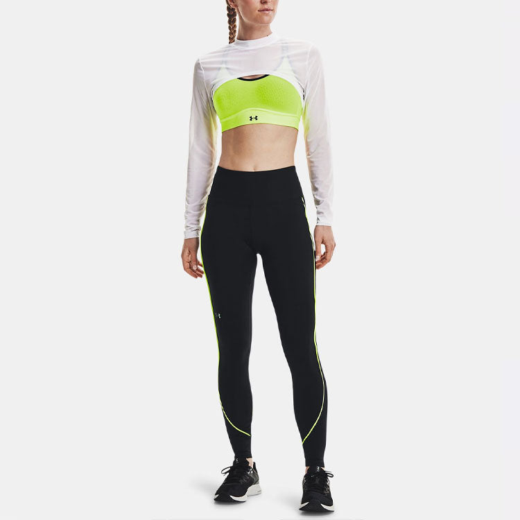 (WMNS) Under Armour Crop Boss Sweateshirt White 1365997-100
