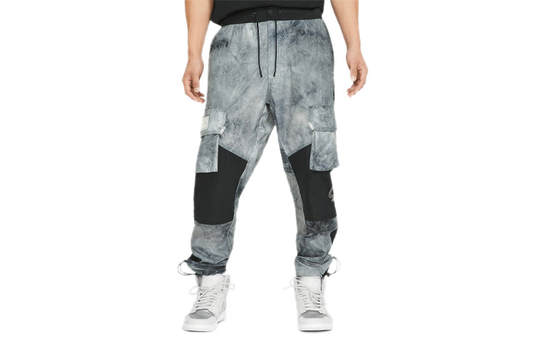 Air Jordan 23 Engineered Reflective Printed Sweatpants 'Black' CU9058-100