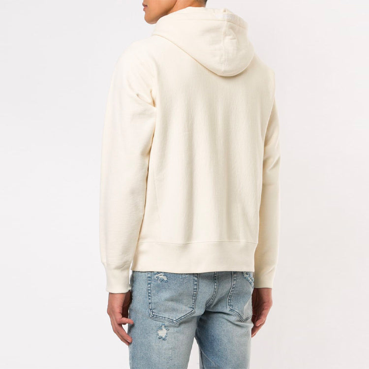 Supreme FW18 S Logo Hooded Sweatshirt Natural Logo SUP-FW18-621