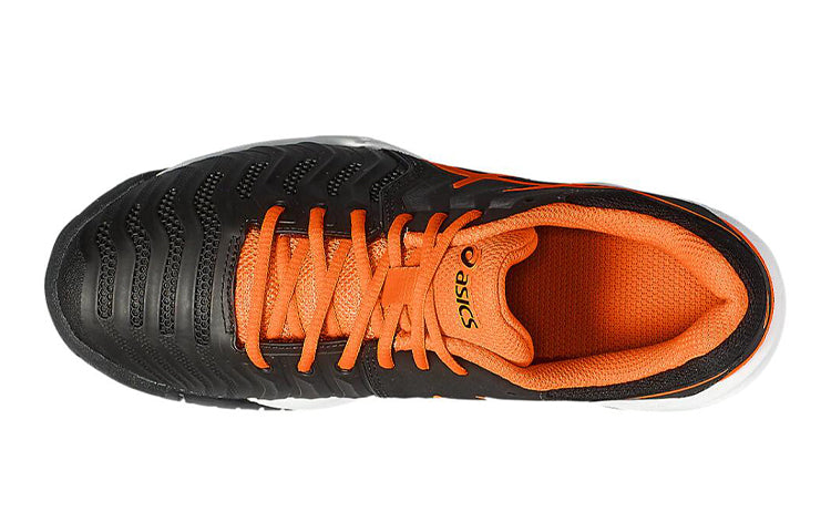 (GS) ASICS Gel-Resolution 7 'Black Orange' C700Y-9030