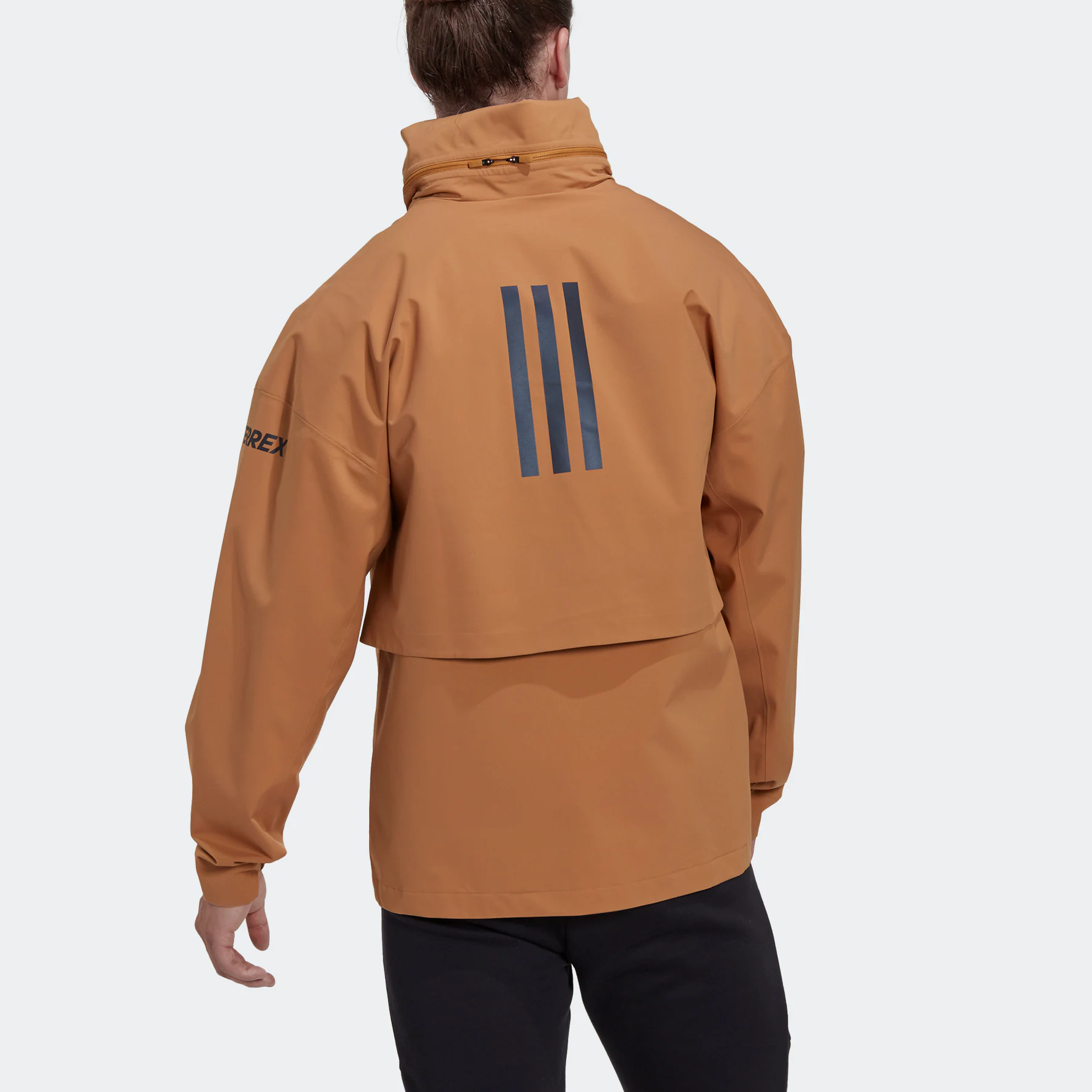 adidas Terrex C Myshelter R.r Jacket 'Brown' HG6027
