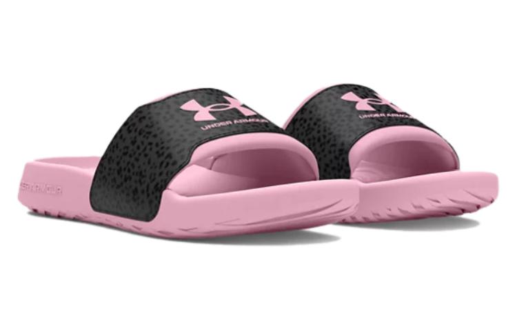 (WMNS) Under Armour Ignite Select Graphic Slide 'Pink Leopard' 3027223-603