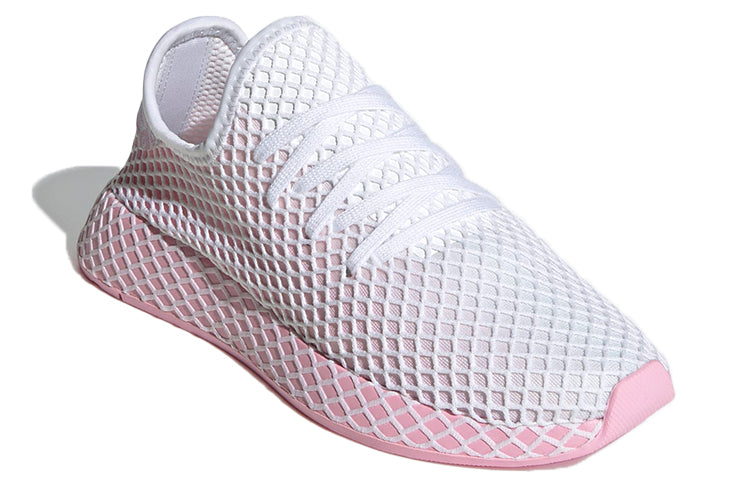 (WMNS) adidas originals Deerupt Runner 'White Pink' EG5368