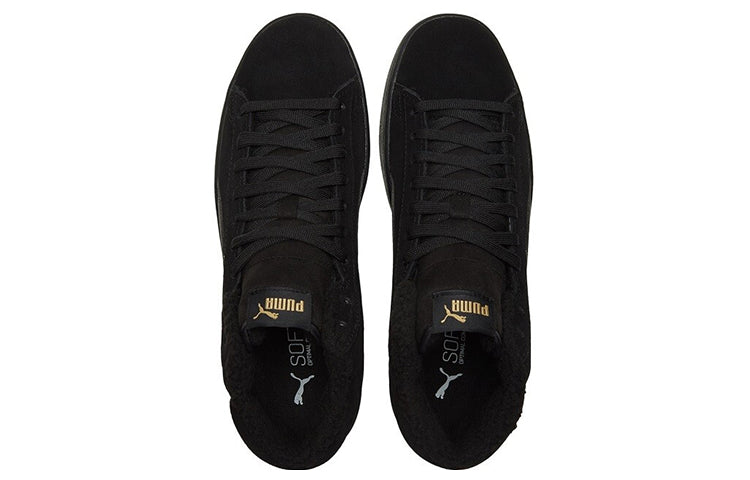 PUMA Smash v2 Mid Winter 'Black Team Gold' 375870-02
