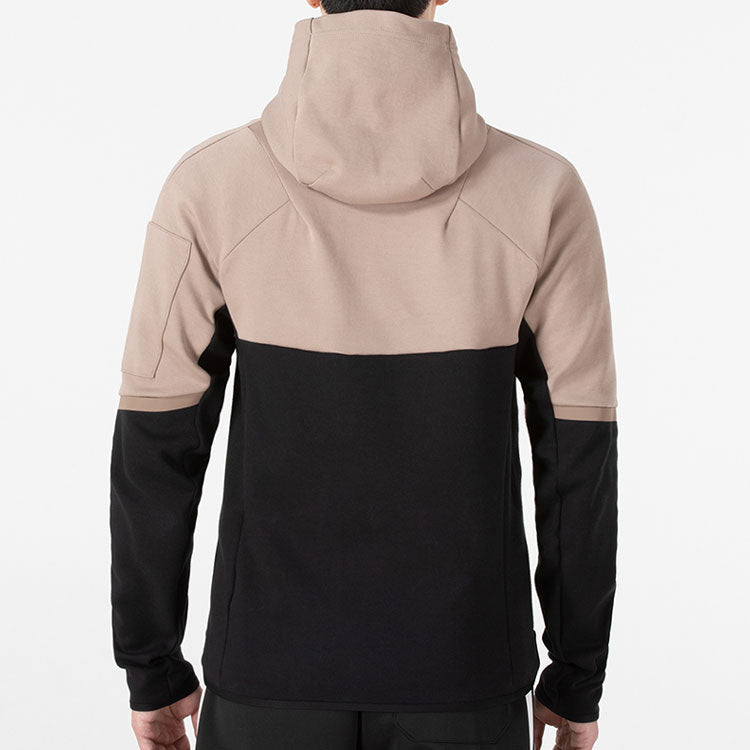 adidas Contrasting Colors Athleisure Casual Sports Hooded Jacket Colorblock HE5033