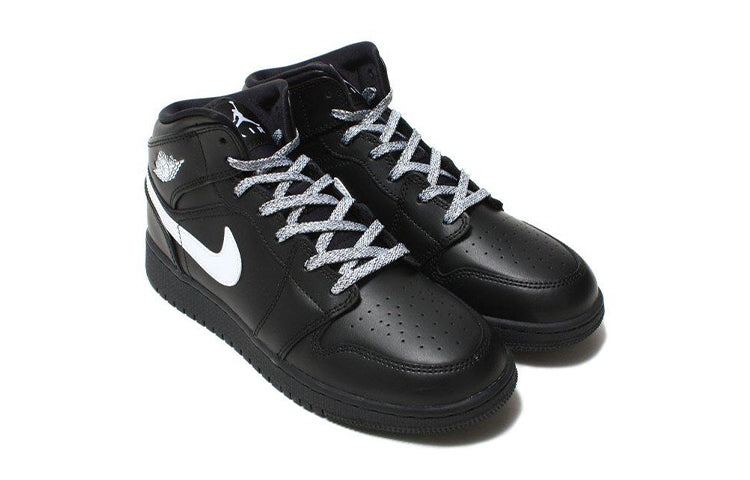 (GS) Air Jordan 1 Retro Mid 'Speckle' 554725-049