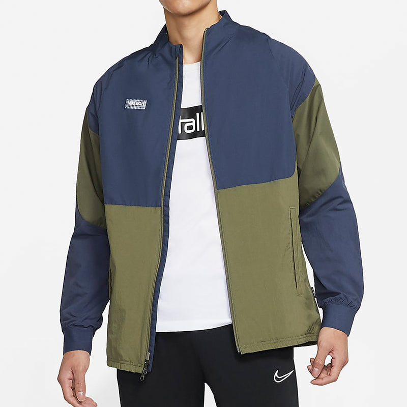 Nike FC Jacket 'Navy Green' CW5500-222