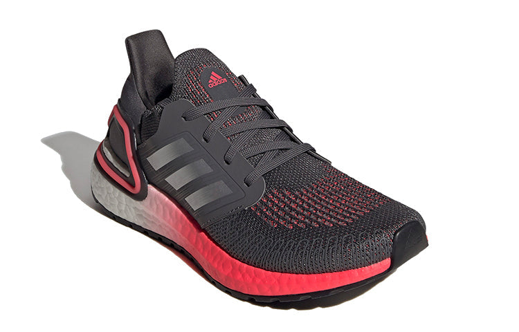 (GS) adidas Ultra Boost 20 J Grey/Red H67629