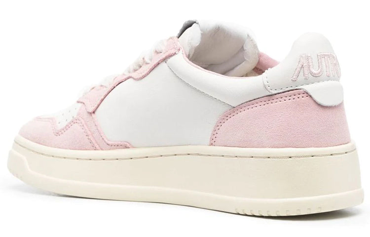 (WMNS) Autry Open Low Leather Suede 'Pink' AOLW-CE17