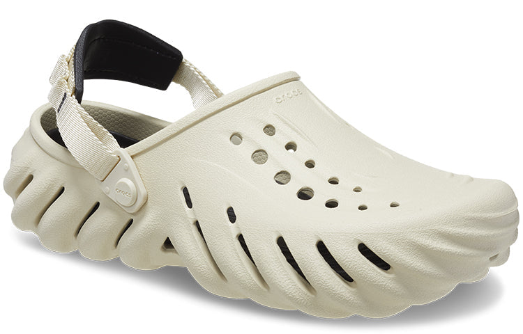 Crocs Echo Clog 'Bone Black Beige' 207937-2YJ