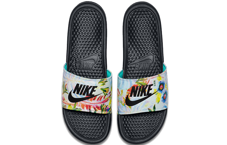 (WMNS) Nike Benassi Slide 'Floral Print' 618919-023
