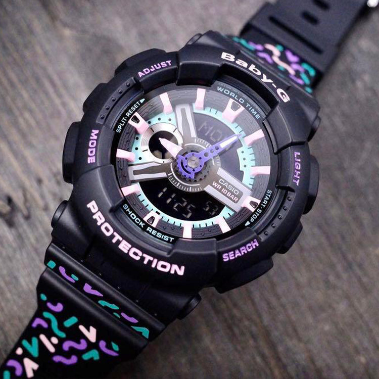 CASIO Baby-G 'Black Pink' BA-110TH-1A